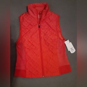 Womens Red Xersion Vest size M